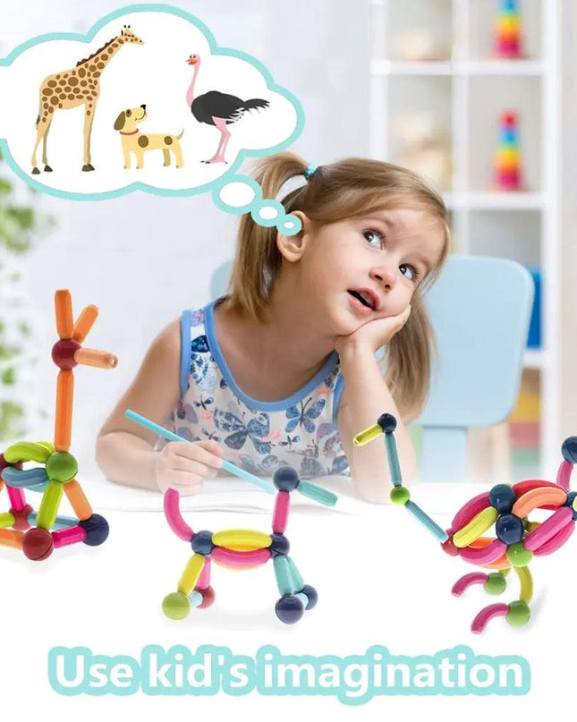 Magic Magnetic Building Blocks Toy