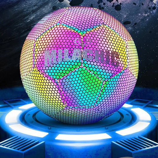 Holographic Glowing Soccer Ball