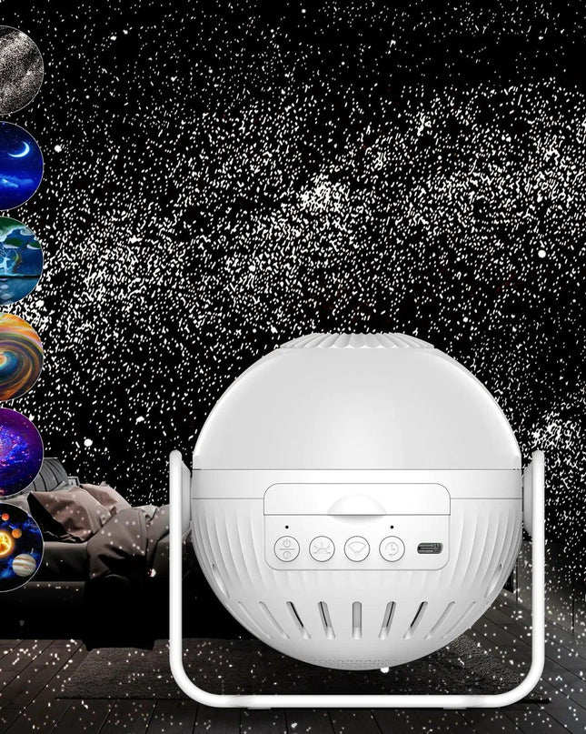 Rotating Magic Diamond Projection Lamp