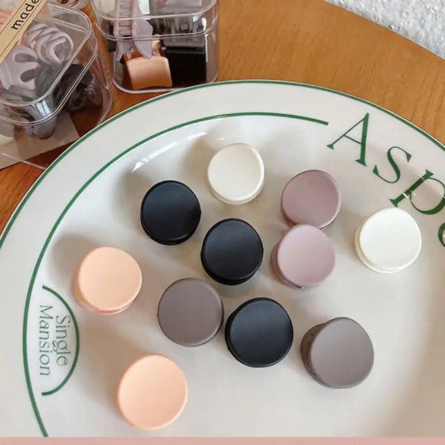 Luxury Matte Plastic Mini Hair Claws