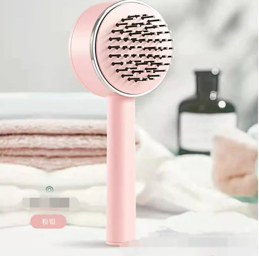 Self-cleaning Hair Brush Message