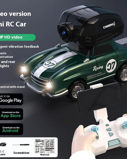 Full Scale Mini Wireless WIFI With Camera Children's Toy RC Racing Car Model