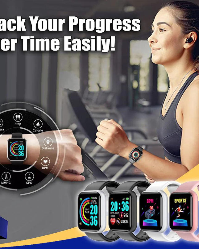 Waterproof Sport Fitness Smart Watch