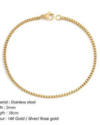 Rose Gold / YS33294 - 2MM 18CM