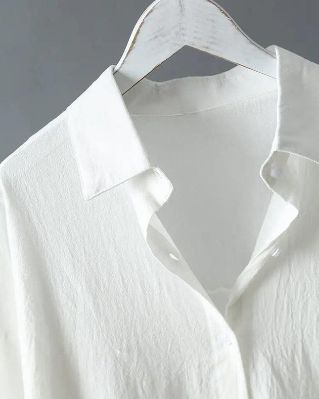 Oversized Shirt Dress