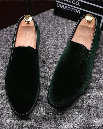 Red Bottom Suede Loafers