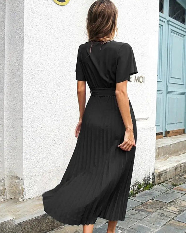 Midi Pleated Diana Dress