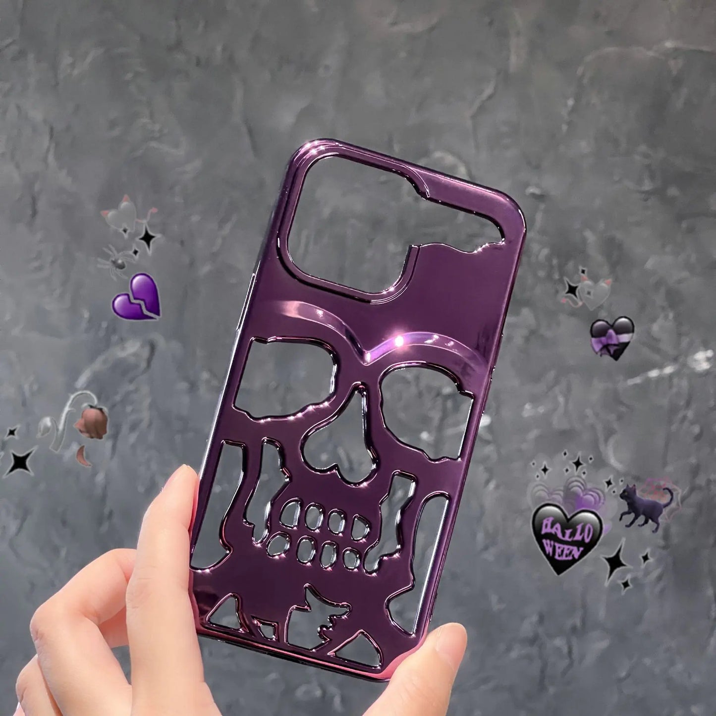 Halloween Skull Design Style Case For iPhone