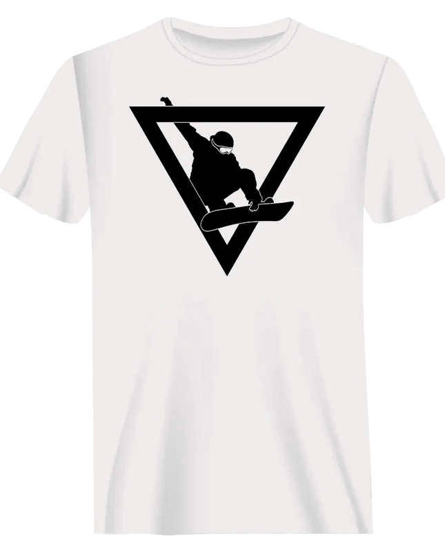 Snowboarder Geometry T-Shirt