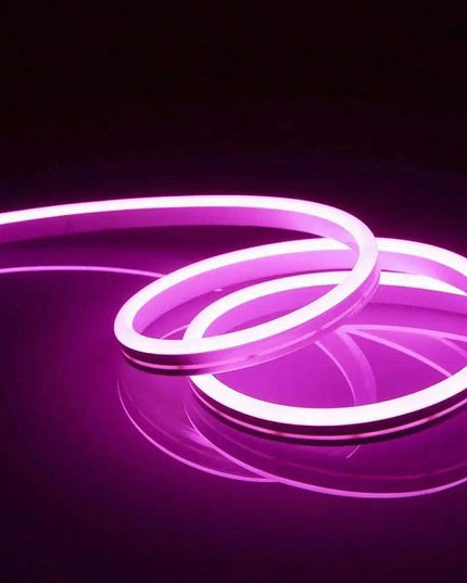 1M 2M 3M 5M 12V Flexible Sign Neon Lights Silicone Tube LED Strip Waterproof USA