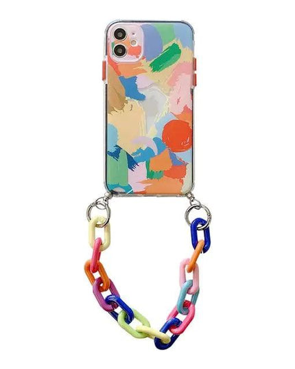 Abstract Art Chain Case