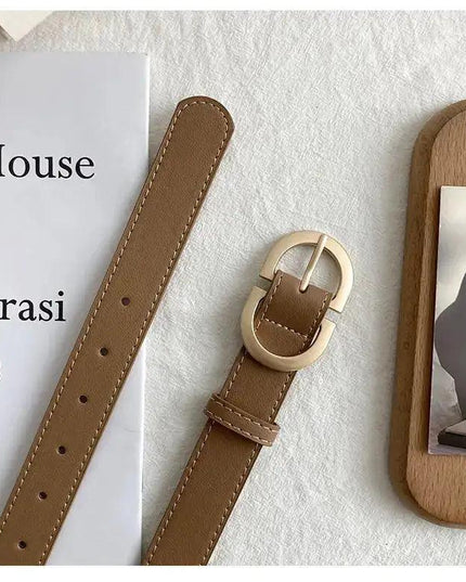 Elegant Leather Fashion Belt