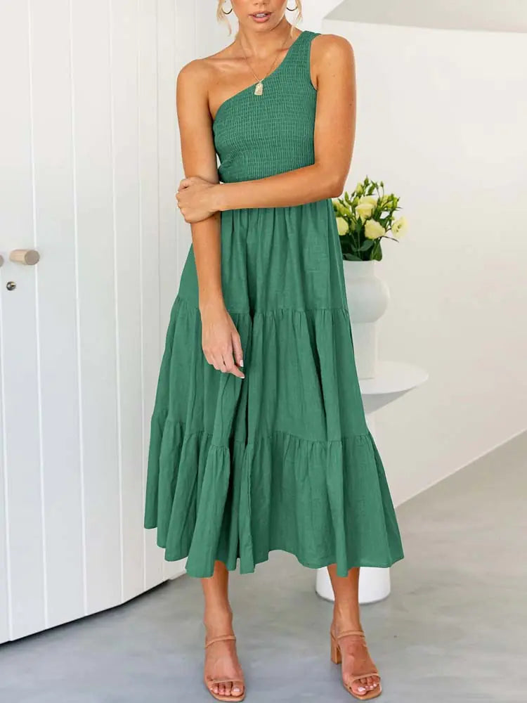 Casual Party Robe Sundress A-line Dress