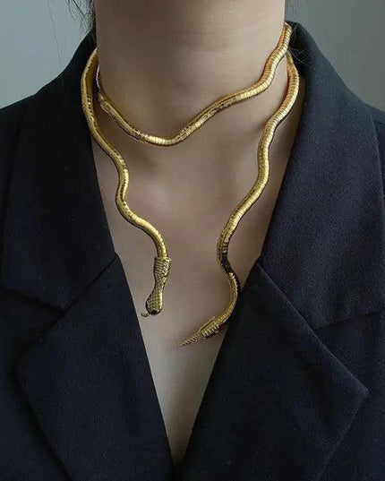 Soft Metal Snake Chain Necklace