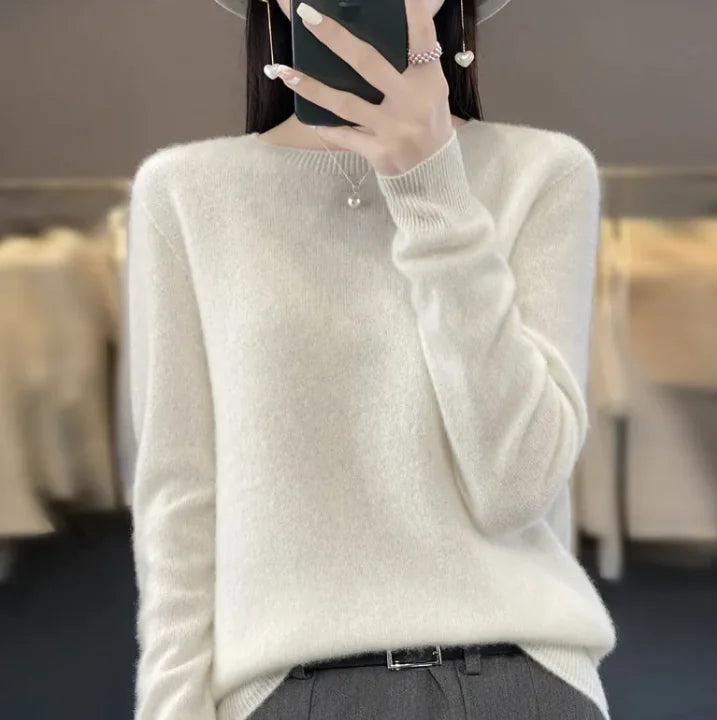 Luxe Knit Cashmere Sweater