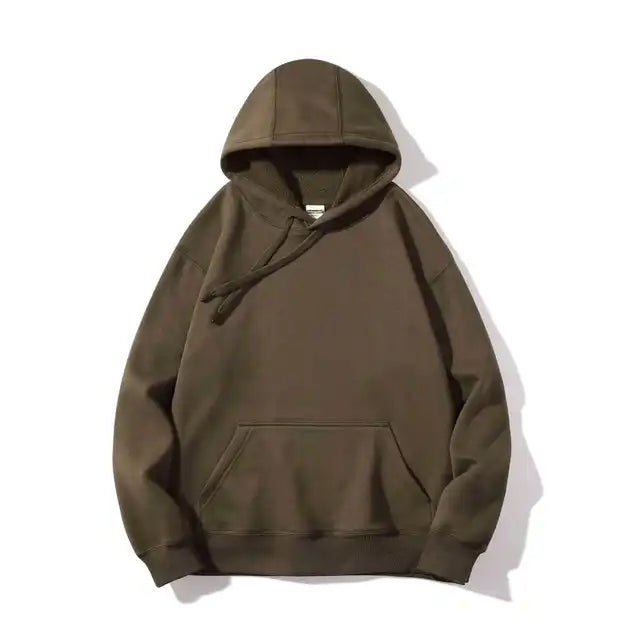 American Fashionable Unisex Off-Shoulder Hooded Sweatshirts