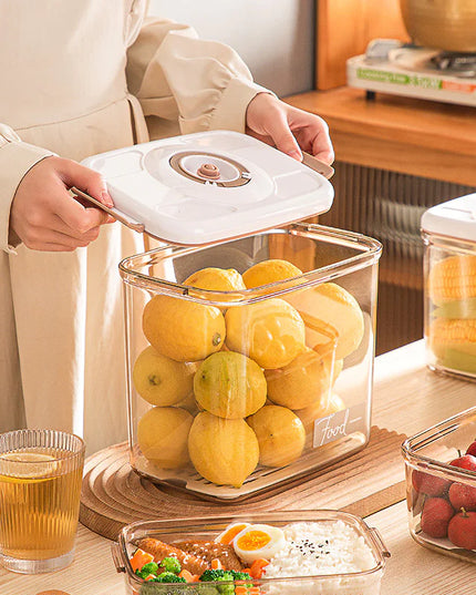 Food Vacuum Storage Box with Free Vacuum Sealer