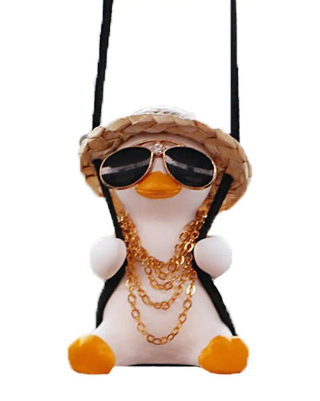 Car Pendant Cute Swinging Duck