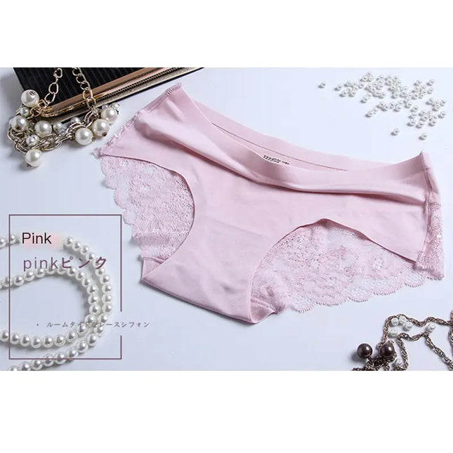 Sexy Ice Silk Lace Panties