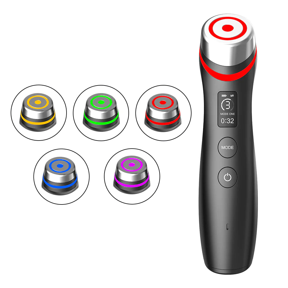 Color Light Microcurrent Vibration Massager