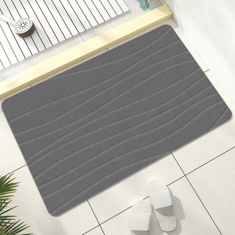 Non-Slip Diatom Absorbent Bathroom Mat