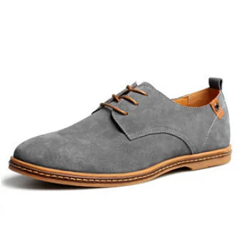 Suede Oxfords Leather Shoes