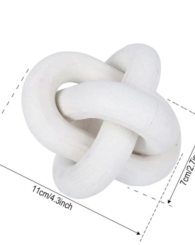 Knotted Wooden Sculpture