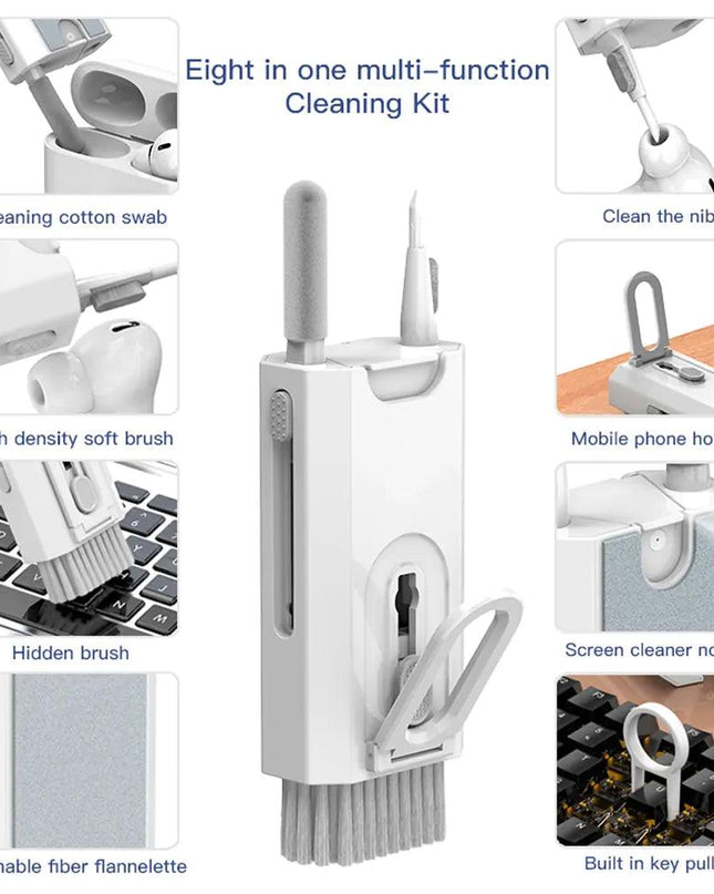 8 In 1 Earphone Cleaner Brush Kit