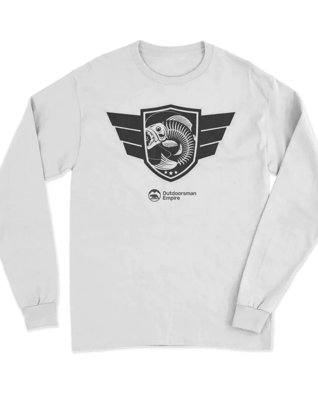 Fishing Air Force Men Long Sleeve Shirt