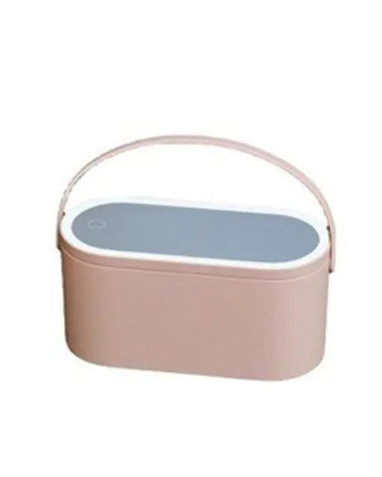 Cosmetics Box Travel Makeup Organizer with Mirror