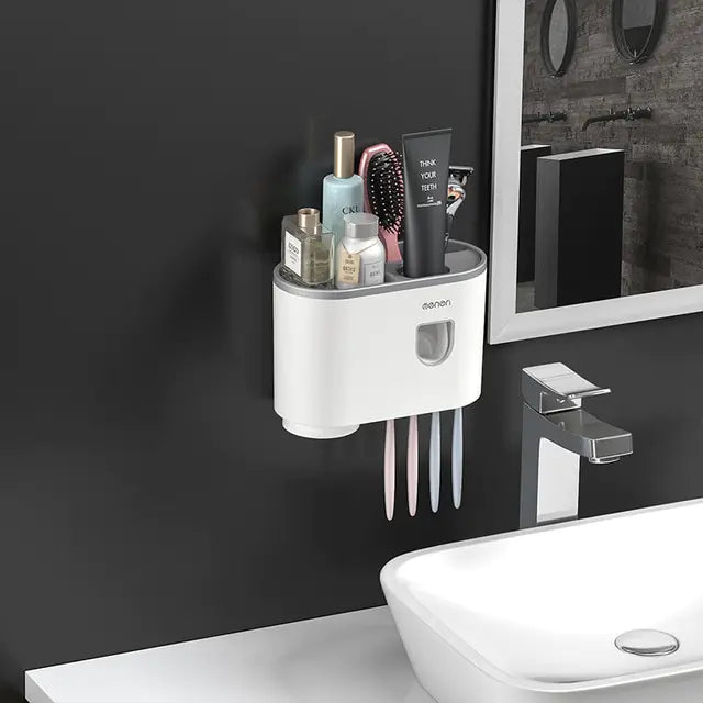 Magnetic Hanging Mouthwash Cup Holder