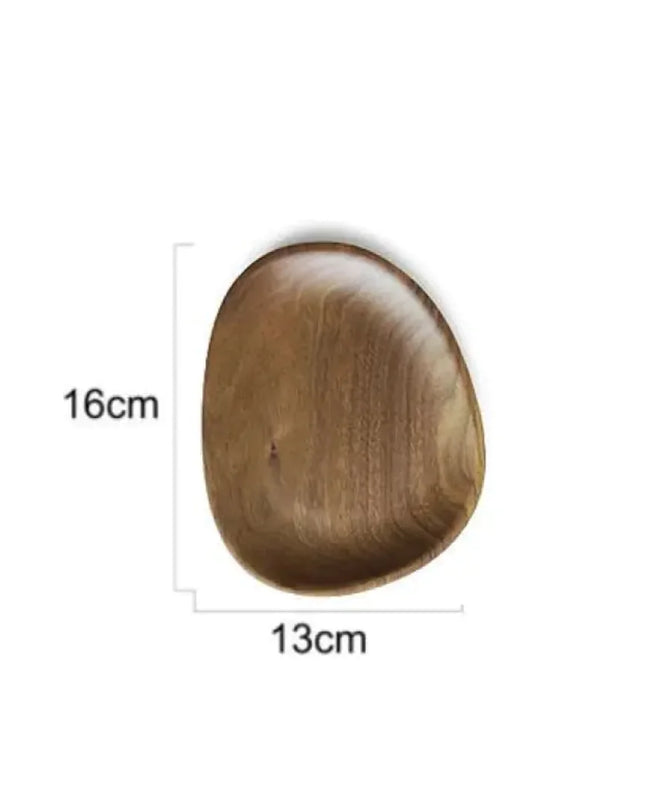 Japanese-Style Solid Wood Tableware Set