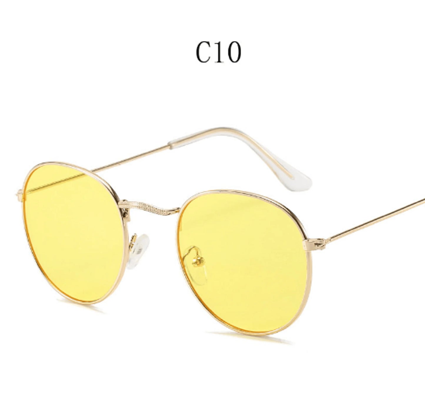 Small Retro Round Sunglasses for Women