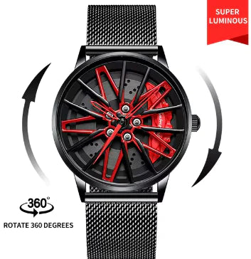 360° Rotate Wheel Watches