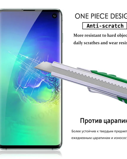 3D Anti-scratch Anti-drop Curved Tempered Glass For Samsung