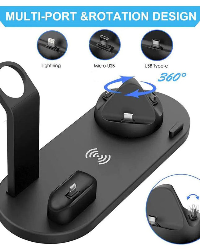 7 in 1 Wireless Charger with Stand