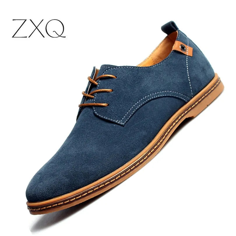 Suede Oxfords Leather Shoes