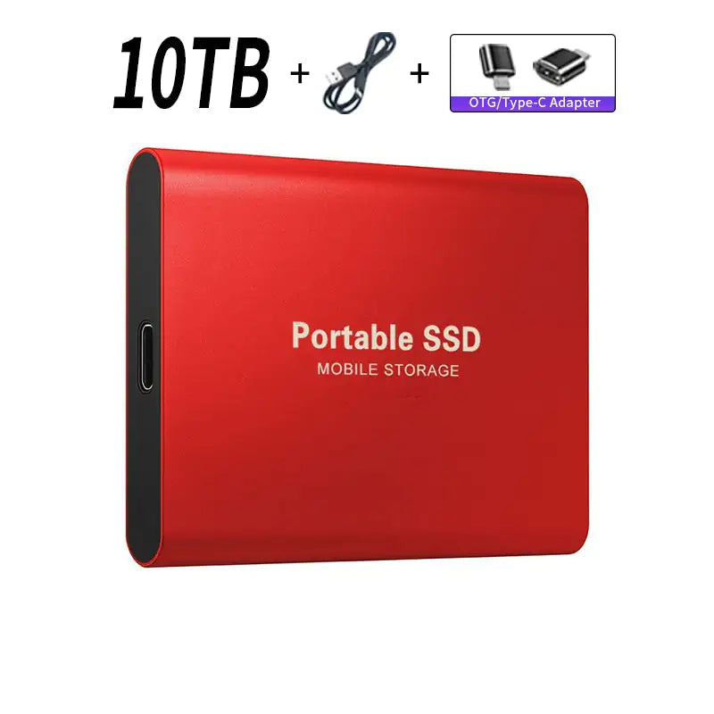 Portable SSD External Storage Hard Disks