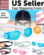 Blue with Clear Lenses