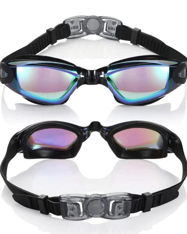 Clear Comfortable Swimming Goggles UV- Anti-Fog Swim Glasses Mirror Adult & Kids
