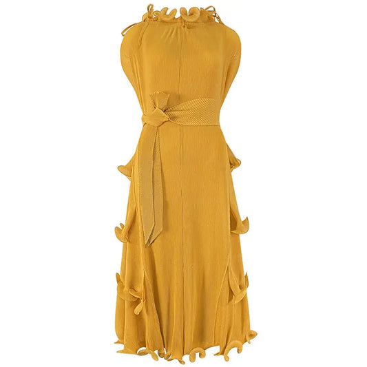 Shahina Pleated Dress