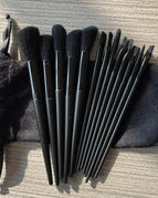 13 Pieces Black Flannel Bag