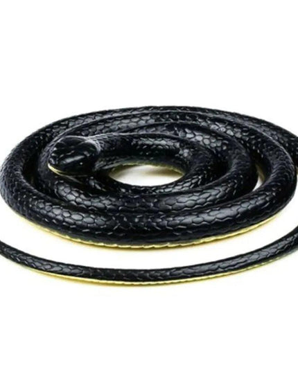 Fake Realistic Snake Lifelike Real Scary Rubber Toy Prank Party Joke For Garden