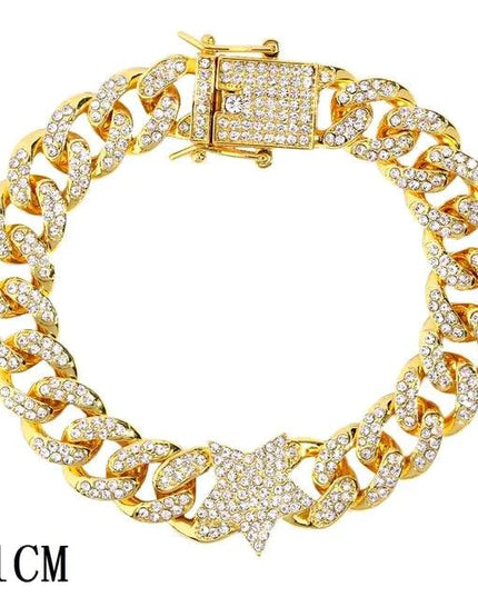 Iced Out Chain Bracelet