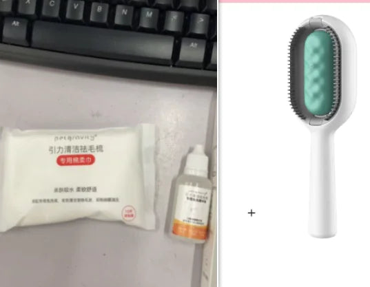 Water-Injecting Hair Removal Comb