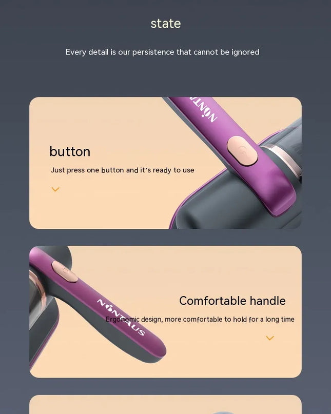 Electric UV Mite Remover & Mini Vacuum Cleaner