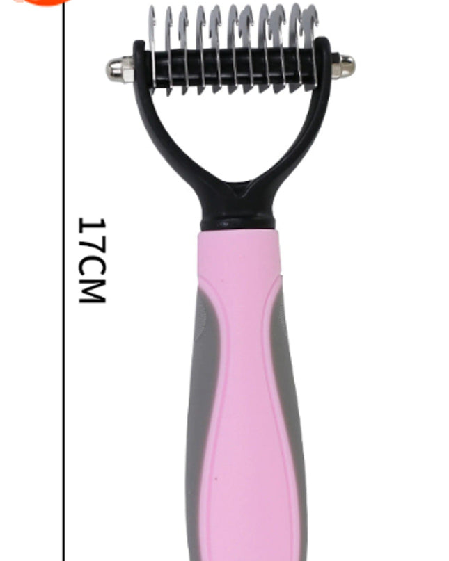 Pet Brush Double-Sided Hair Removal Comb