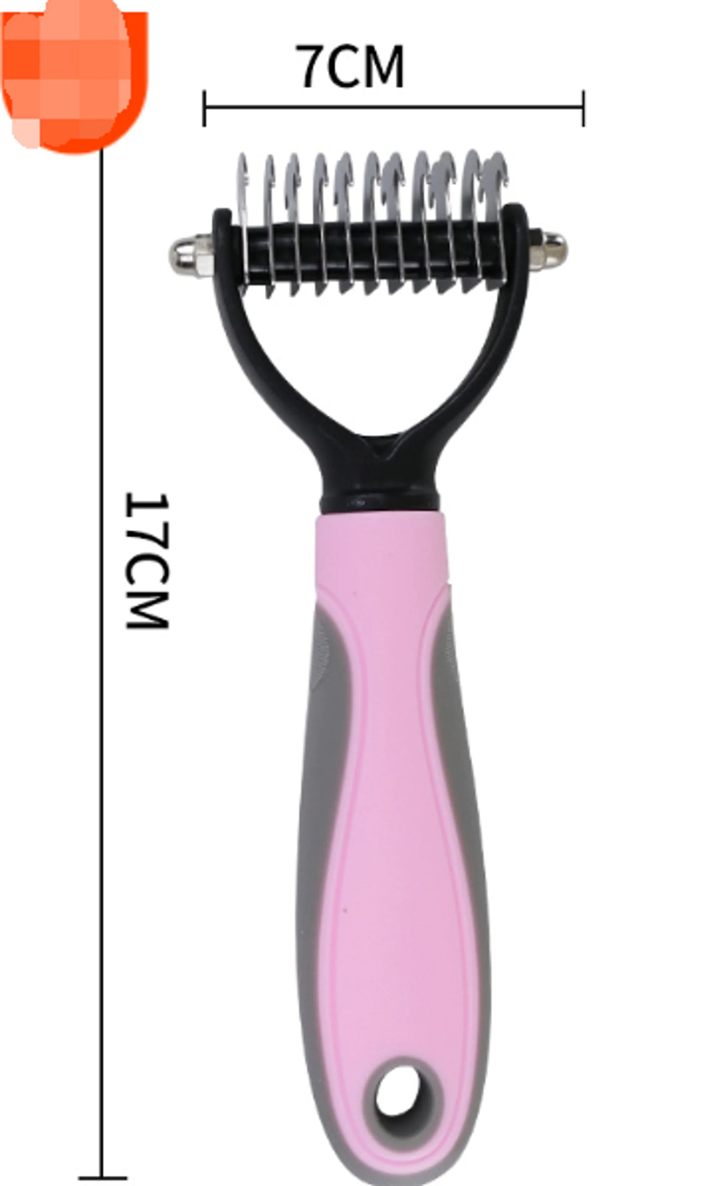 Pet Brush Double-Sided Hair Removal Comb