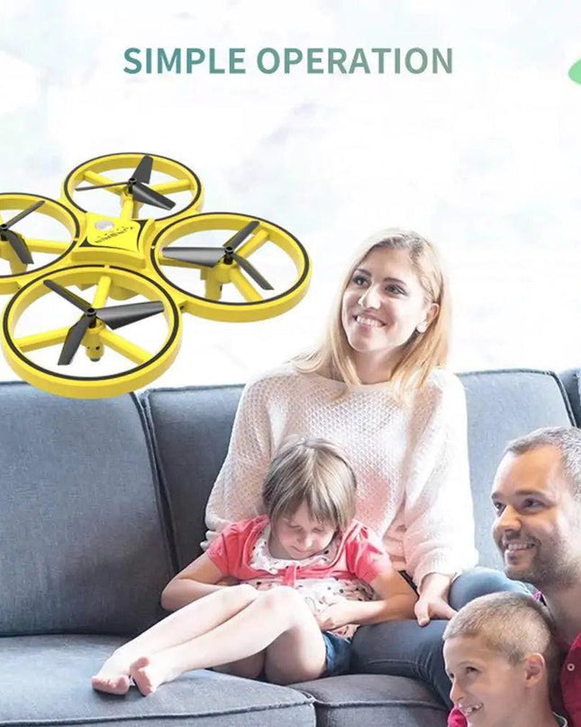 Dazzling Mini Helicopter UFO RC Drone Toy