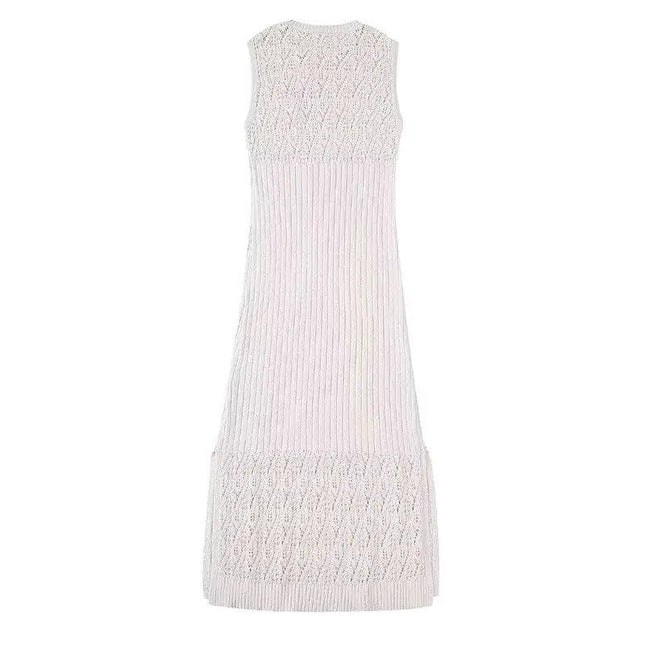 Side Slit Sleeveless Dress